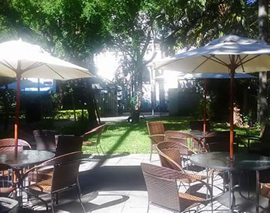 カフェコーナーの写真